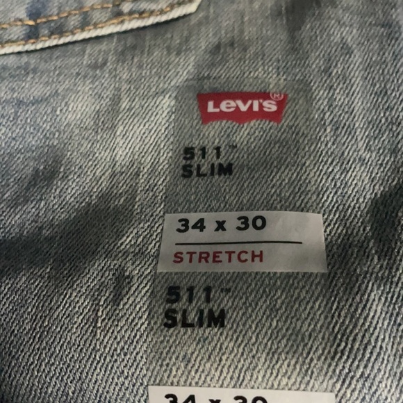 Levi's® Water<Less™ Men's 511™ Slim Fit Jeans – Stretch - Picture 6 of 9
